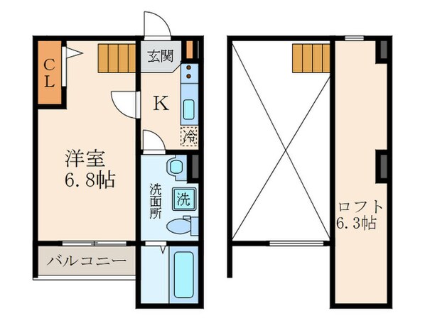 Apricot agateの物件間取画像